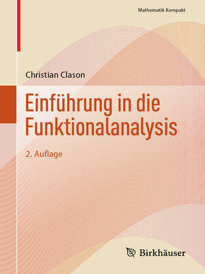 cover image of Einführung in die Funktionalanalysis